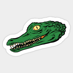 Crocodile's smile Sticker
